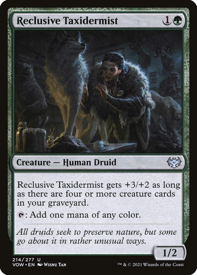 Taxidermista Reclusa / Reclusive Taxidermist - Magic: The Gathering - MoxLand