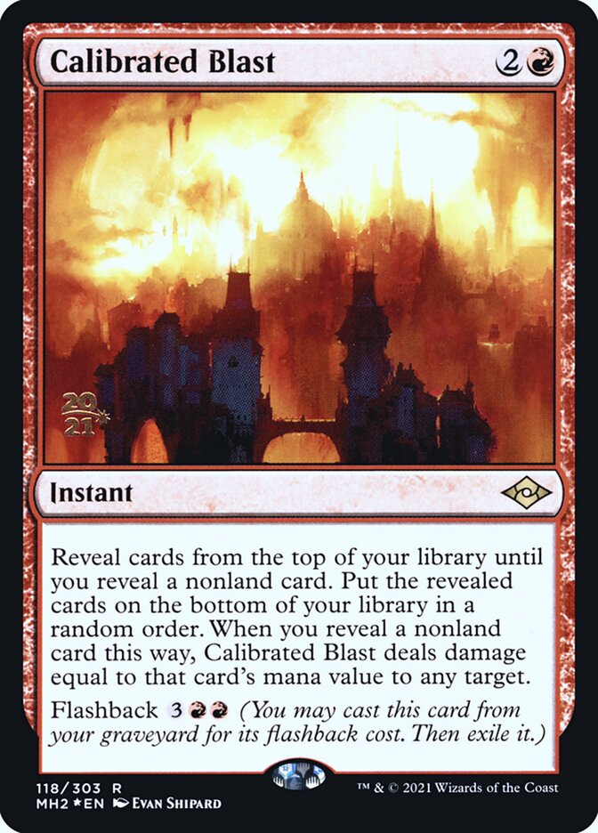 Explosão Calibrada / Calibrated Blast - Magic: The Gathering - MoxLand