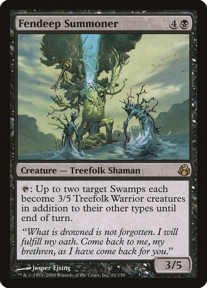 Invocador do Pântano Fundo / Fendeep Summoner - Magic: The Gathering - MoxLand