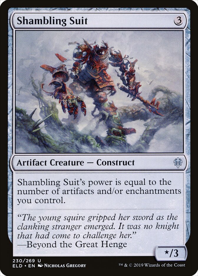 Armadura em Frangalhos / Shambling Suit - Magic: The Gathering - MoxLand