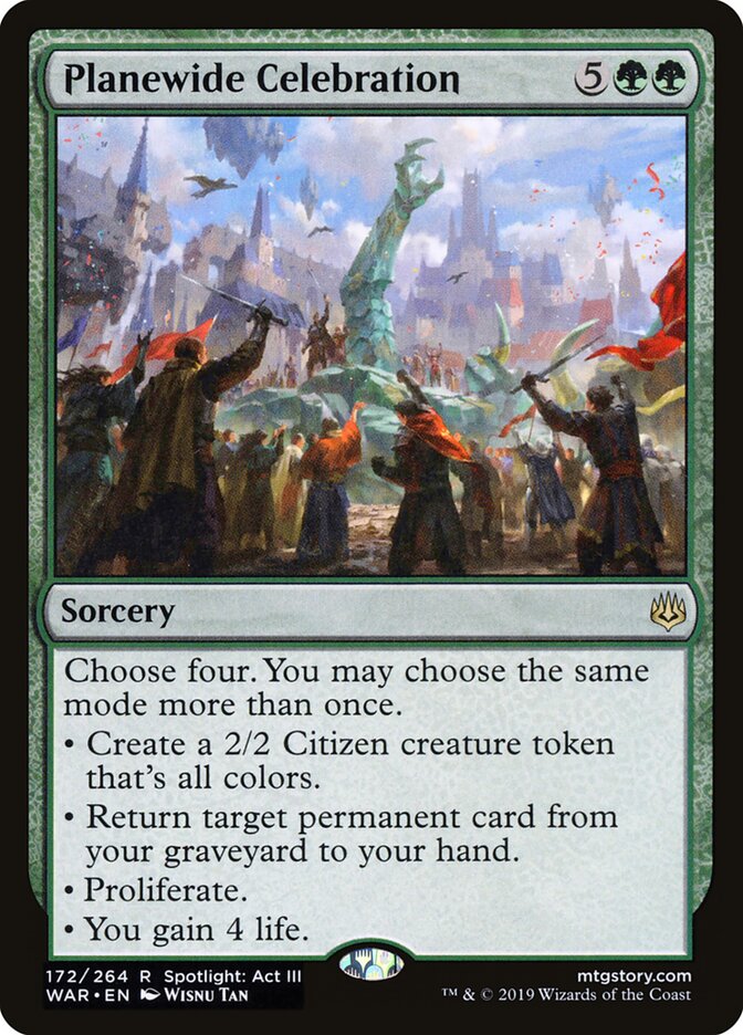 Celebração Planar / Planewide Celebration - Magic: The Gathering - MoxLand
