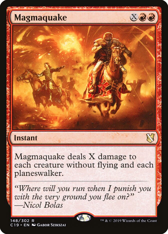 Magmamoto / Magmaquake - Magic: The Gathering - MoxLand