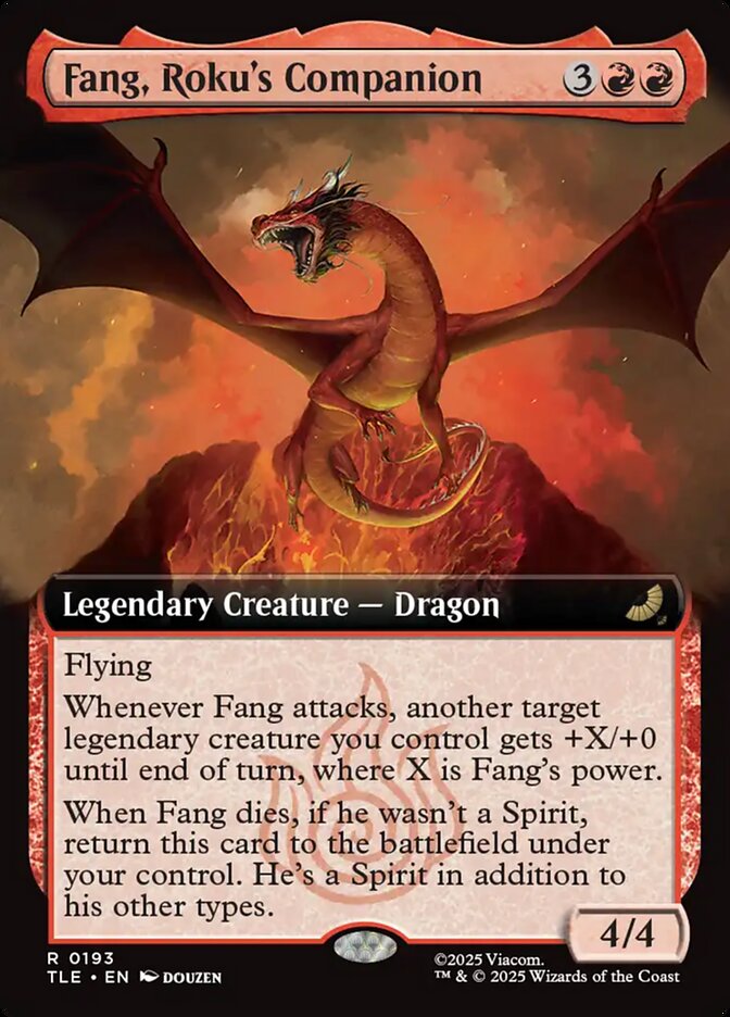 Fang, Companheiro de Roku / Fang, Roku's Companion - Magic: The Gathering - MoxLand