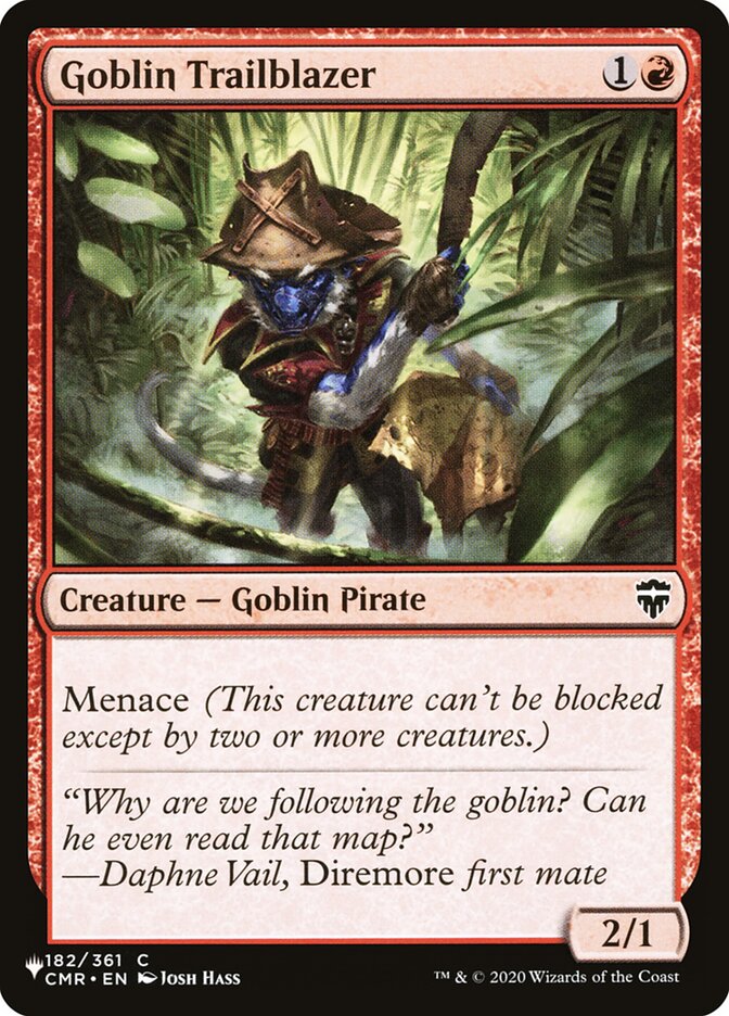 Desbravador Goblin / Goblin Trailblazer - Magic: The Gathering - MoxLand
