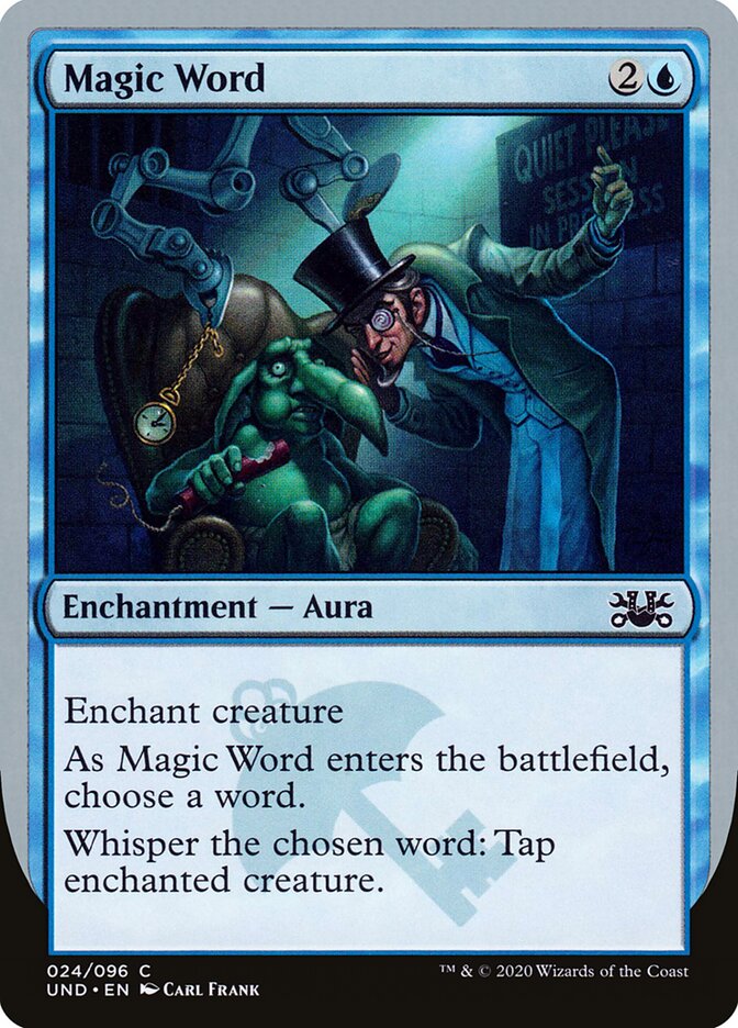 Magic Word / Magic Word - Magic: The Gathering - MoxLand