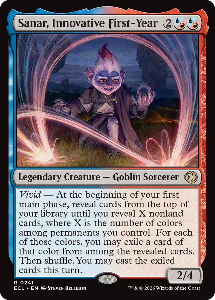 Sanar, Caloura Inovadora / Sanar, Innovative First-Year - Magic: The Gathering - MoxLand