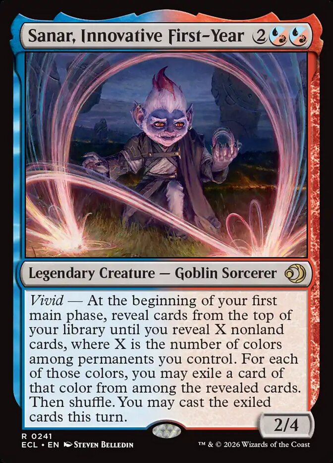 Sanar, Caloura Inovadora / Sanar, Innovative First-Year - Magic: The Gathering - MoxLand