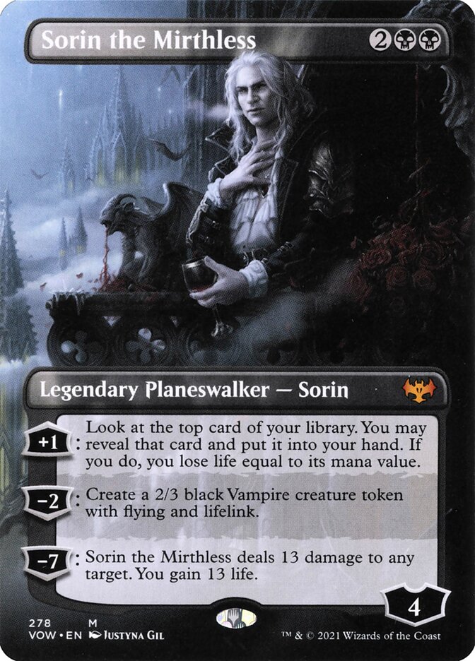 Sorin, o Infeliz / Sorin the Mirthless - Magic: The Gathering - MoxLand