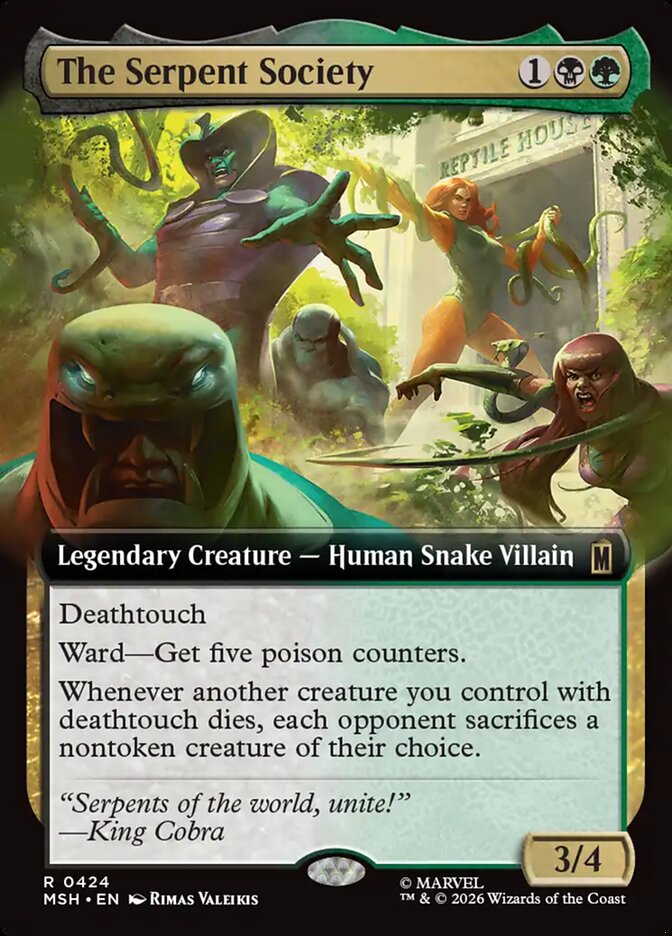The Serpent Society - Magic: The Gathering - MoxLand