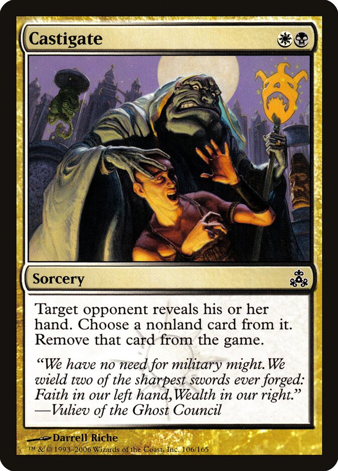 Castigar / Castigate - Magic: The Gathering - MoxLand
