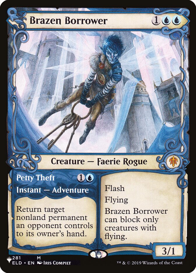 Brazen Borrower / Petty Theft - Magic: The Gathering - MoxLand