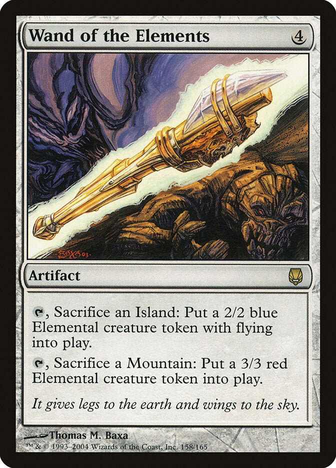 Cetro dos Elementos / Wand of the Elements - Magic: The Gathering - MoxLand