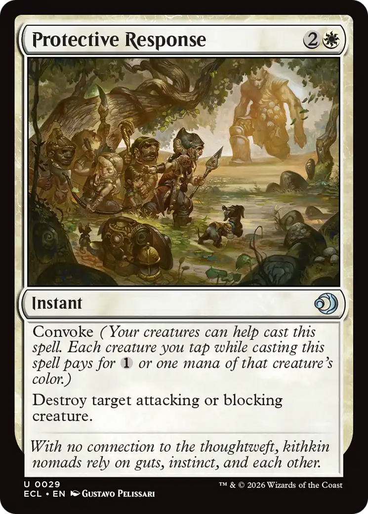 Resposta Protetora / Protective Response - Magic: The Gathering - MoxLand