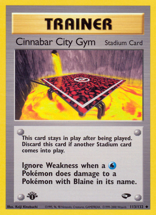 Cinnabar City Gym - MoxLand - MoxLand