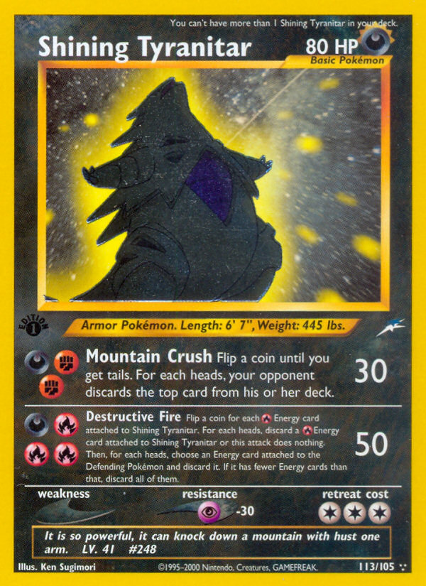 Shining Tyranitar - MoxLand - MoxLand