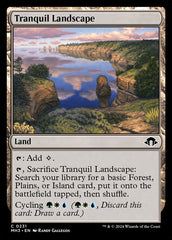 Paisagem Tranquila / Tranquil Landscape - Magic: The Gathering - MoxLand