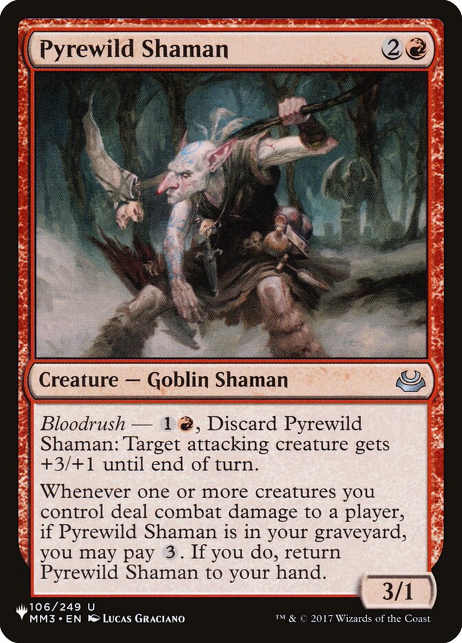 Pyrewild Shaman - Magic: The Gathering - MoxLand