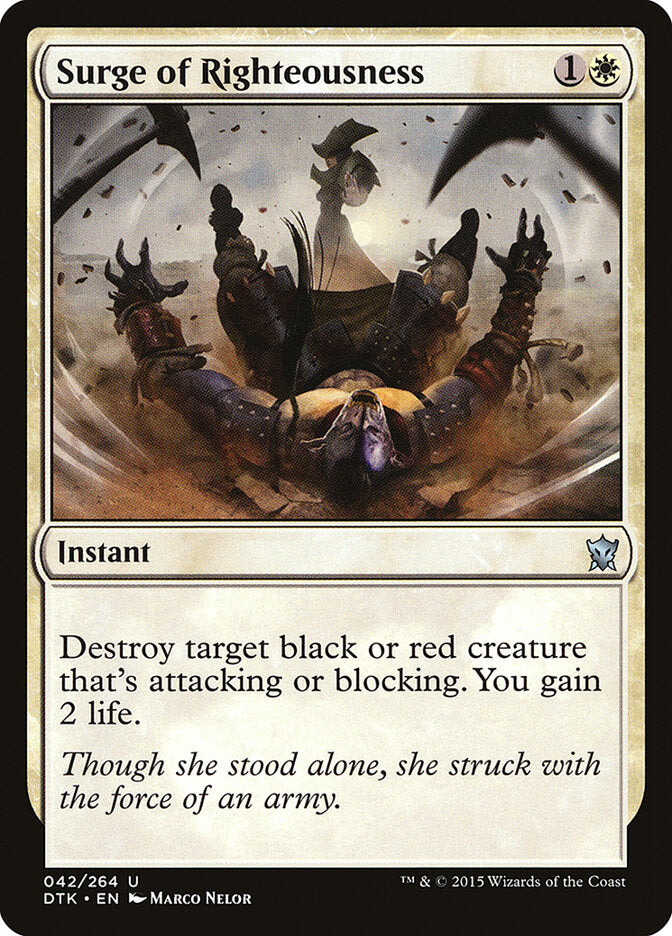 Surto de Retidão / Surge of Righteousness - Magic: The Gathering - MoxLand