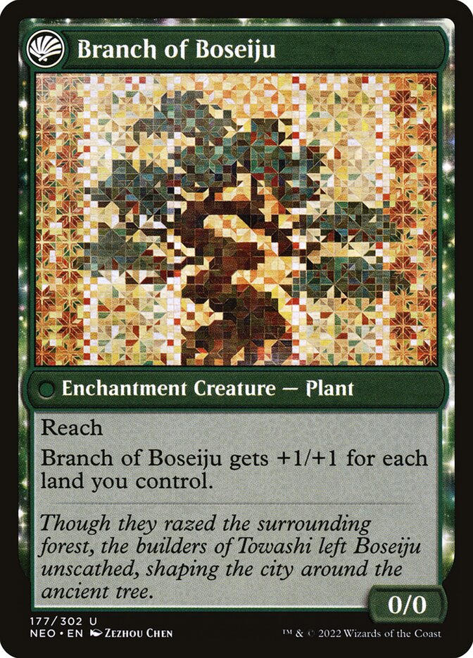 Boseiju Alcança as Alturas / Boseiju Reaches Skyward - Magic: The Gathering - MoxLand