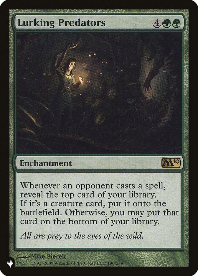 Predadores à Espreita / Lurking Predators - Magic: The Gathering - MoxLand