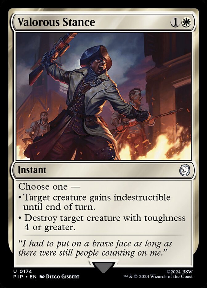 Postura Valente / Valorous Stance - Magic: The Gathering - MoxLand
