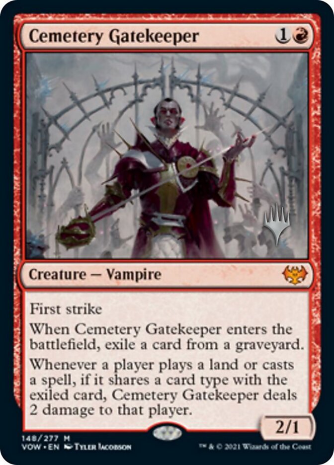 Porteiro do Sepulcrário / Cemetery Gatekeeper - Magic: The Gathering - MoxLand