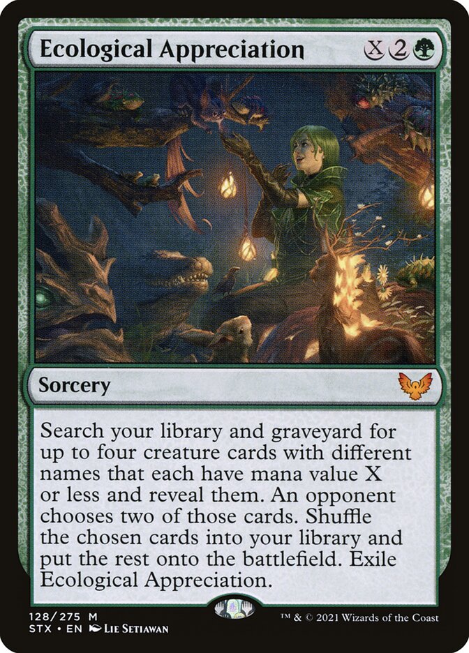 Apreciação Ecológica / Ecological Appreciation - Magic: The Gathering - MoxLand