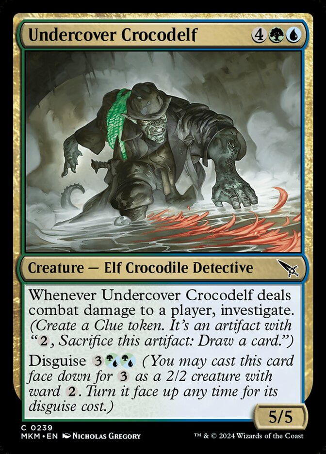 Crocodelfo Infiltrado / Undercover Crocodelf - Magic: The Gathering - MoxLand