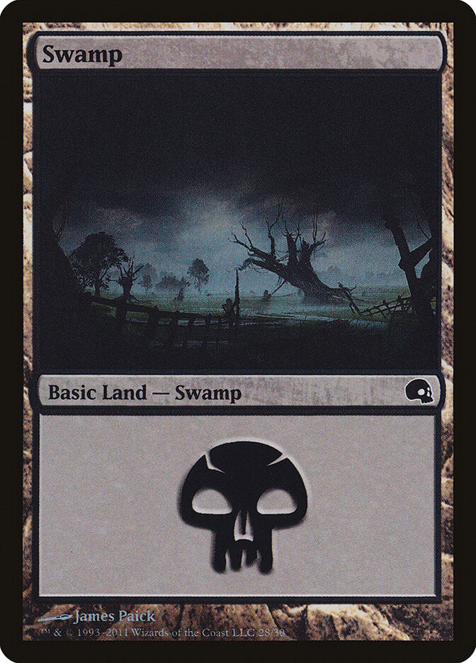Pântano / Swamp - Magic: The Gathering - MoxLand