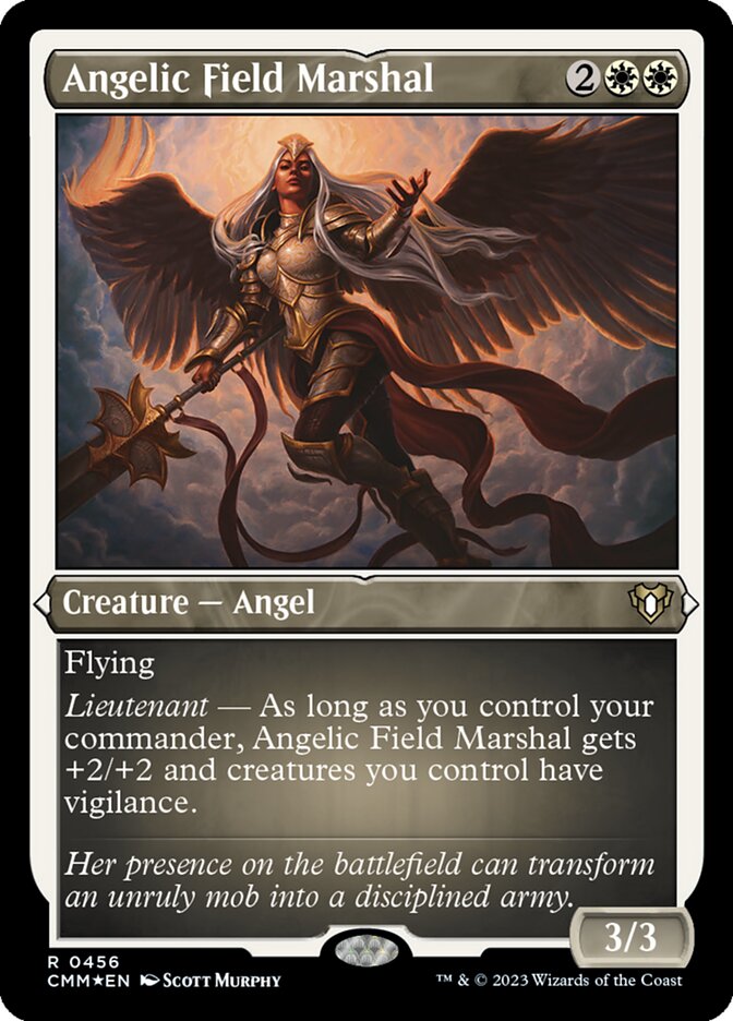 Marechal-de-campo Angelical / Angelic Field Marshal - Magic: The Gathering - MoxLand