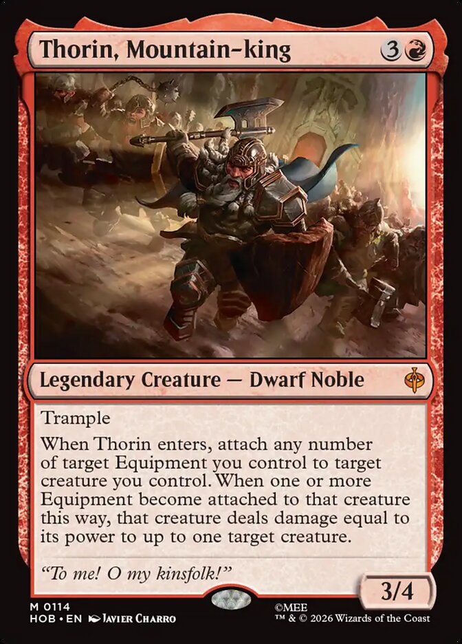 Thorin, Mountain-king - Magic: The Gathering - MoxLand