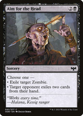 Mirar na Cabeça / Aim for the Head - Magic: The Gathering - MoxLand