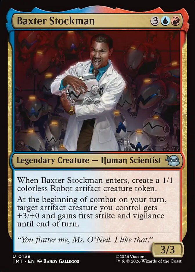 Baxter Stockman - Magic: The Gathering - MoxLand