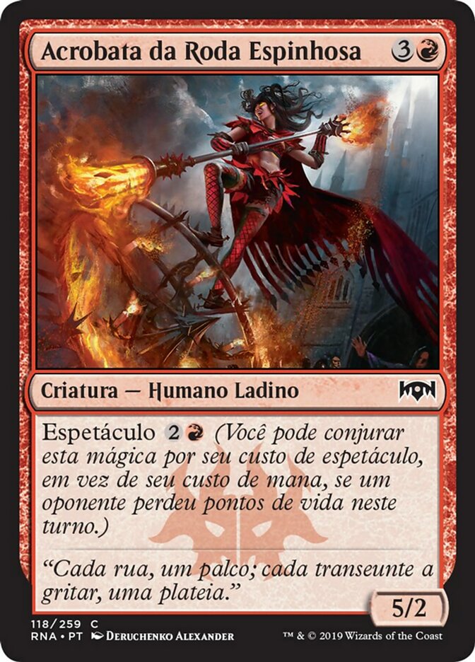 Acrobata da Roda Espinhosa / Spikewheel Acrobat - Magic: The Gathering - MoxLand