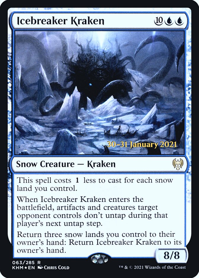 Kraken Rompe-gelo / Icebreaker Kraken - Magic: The Gathering - MoxLand