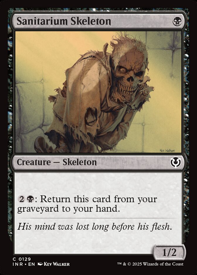 Esqueleto do Sanatório / Sanitarium Skeleton - Magic: The Gathering - MoxLand