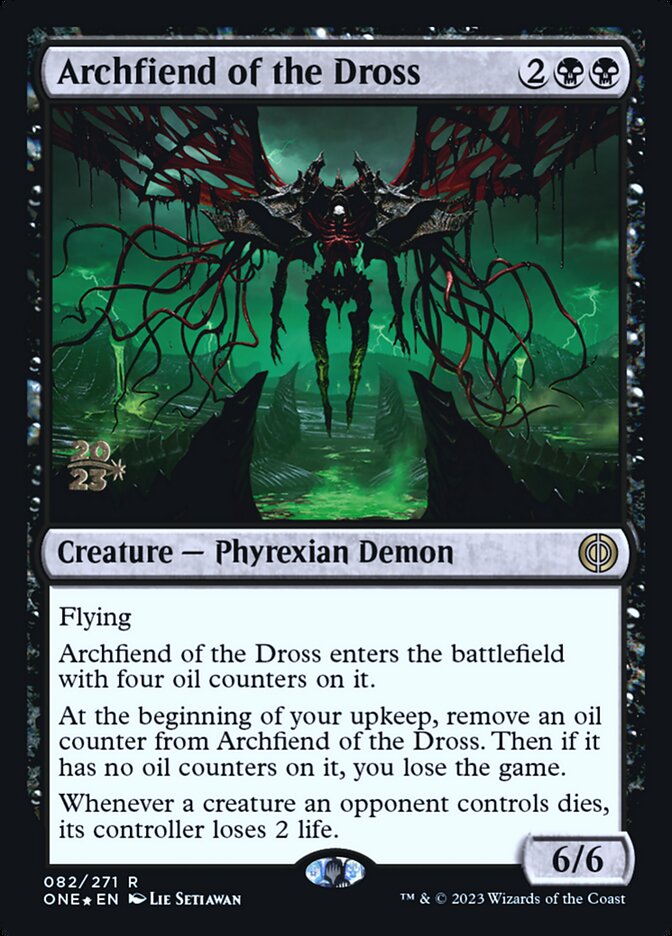 Arquidemônio de Dross / Archfiend of the Dross - Magic: The Gathering - MoxLand