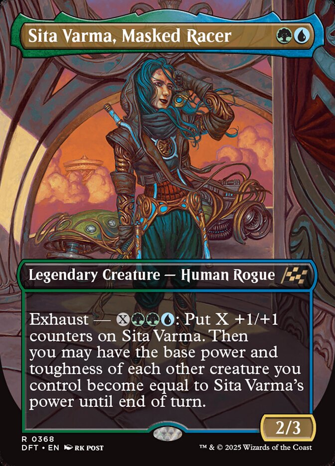 Sita Varma, Pilota Mascarada / Sita Varma, Masked Racer - Magic: The Gathering - MoxLand