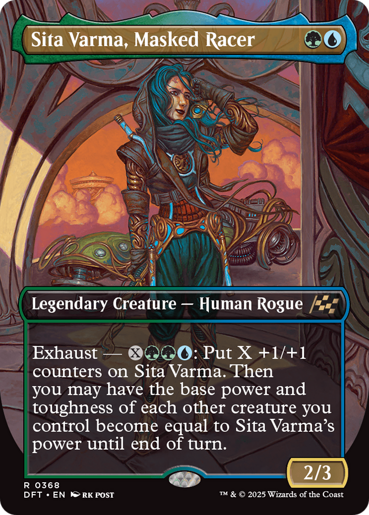 Sita Varma, Pilota Mascarada / Sita Varma, Masked Racer - Magic: The Gathering - MoxLand
