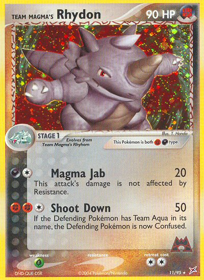 Team Magma's Rhydon - MoxLand - MoxLand