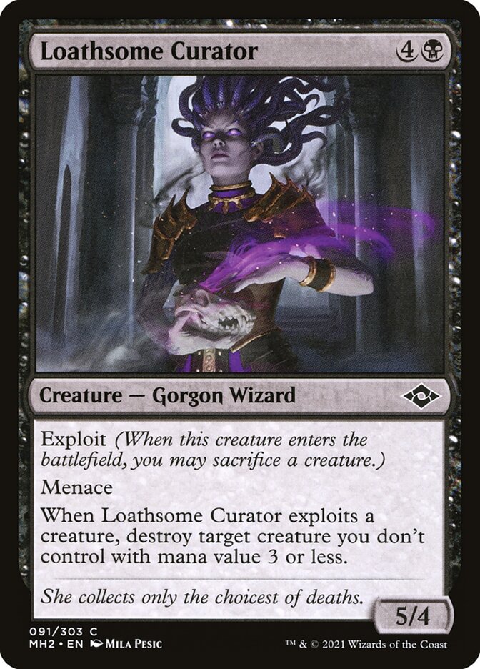 Curadora Repugnante / Loathsome Curator - Magic: The Gathering - MoxLand
