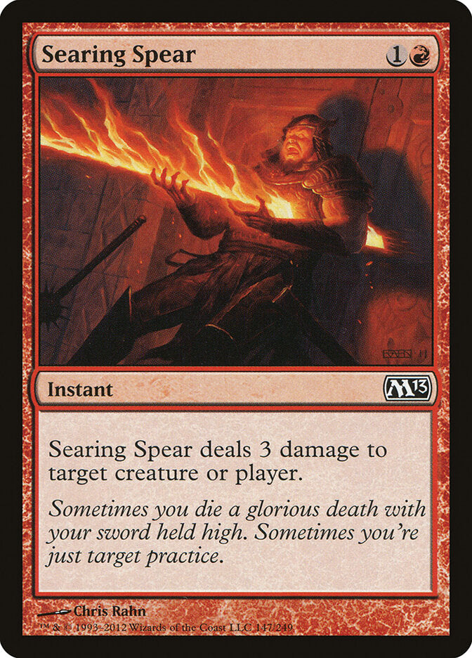 Lança Cauterizante / Searing Spear - Magic: The Gathering - MoxLand