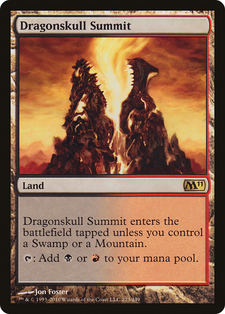 Pico da Caveira de Dragão / Dragonskull Summit - Magic: The Gathering - MoxLand