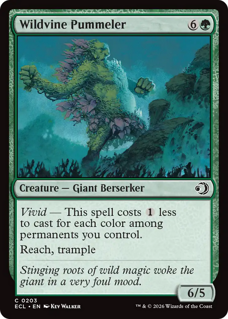 Esmurrador da Vinha Selvagem / Wildvine Pummeler - Magic: The Gathering - MoxLand