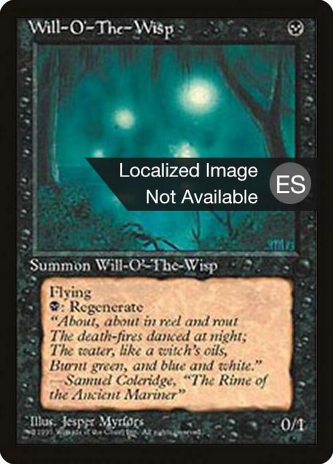 Fogo-fátuo / Will-o'-the-Wisp - Magic: The Gathering - MoxLand