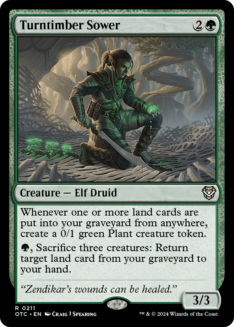 Semeador de Virapau / Turntimber Sower - Magic: The Gathering - MoxLand