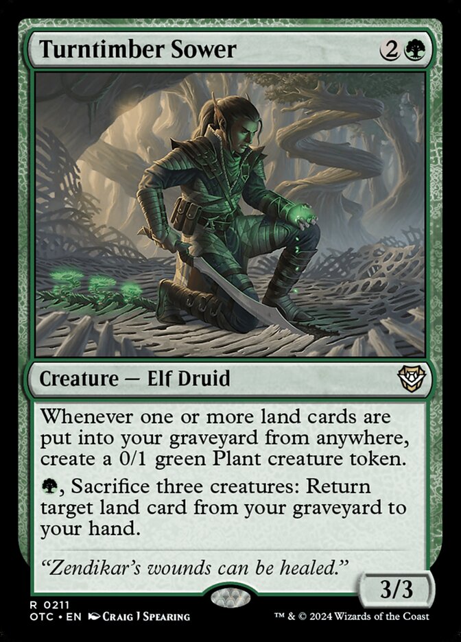 Semeador de Virapau / Turntimber Sower - Magic: The Gathering - MoxLand