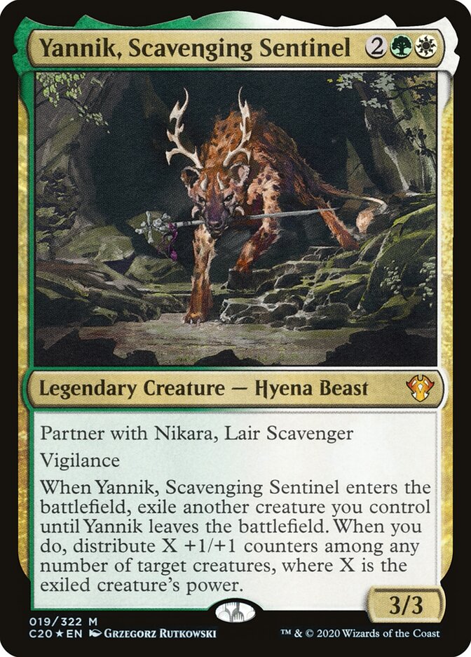 Yannik, Sentinela Necrófaga / Yannik, Scavenging Sentinel - Magic: The Gathering - MoxLand