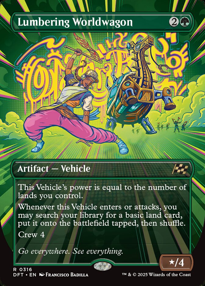 Vaga-mundo Pesado / Lumbering Worldwagon - Magic: The Gathering - MoxLand