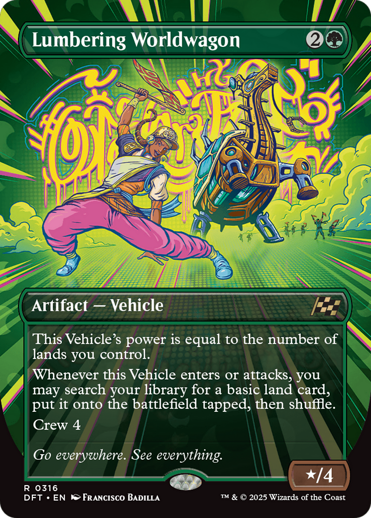 Vaga-mundo Pesado / Lumbering Worldwagon - Magic: The Gathering - MoxLand